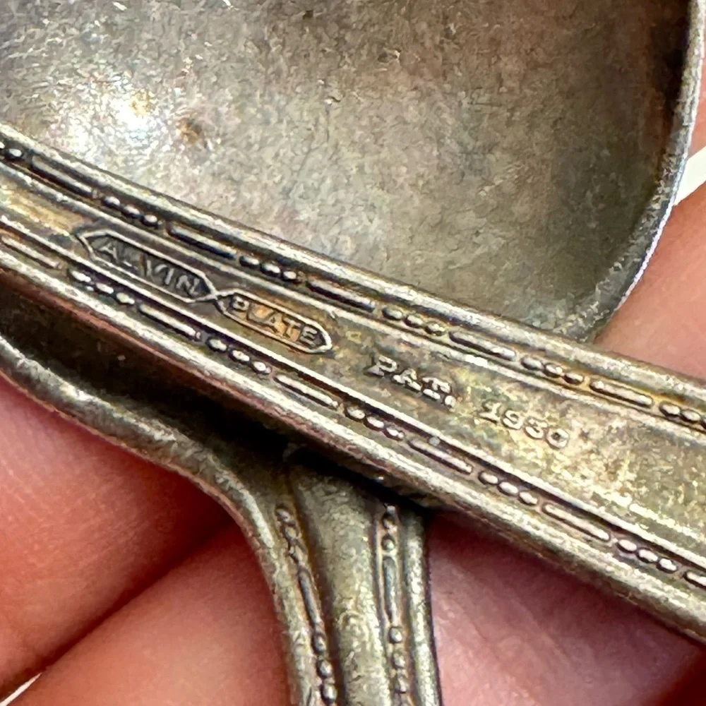 Vintage Alvin Patent Silverplate 4.5